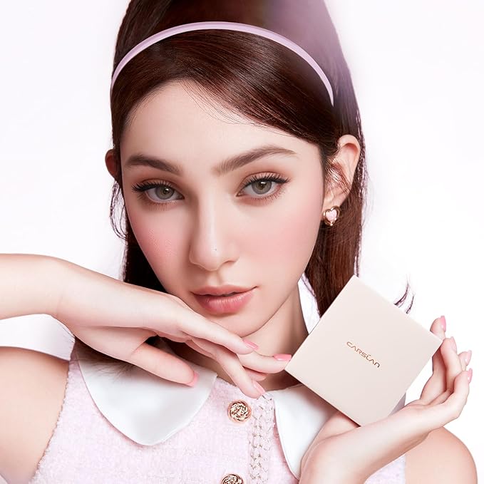 3 Colors Blush Palette For Cheek Makeup, Matte Blush Powder Blendable Face Blush,12H Longlasting, Lightweight, Smooth Pink Blush, Wonderland Pink, 0.37Oz-Velvo Beauty