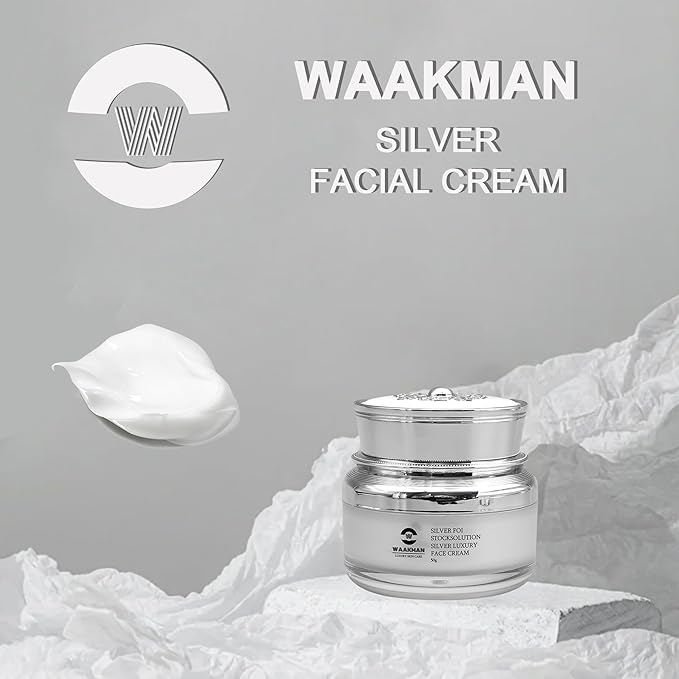 Luxury Skin Care Silver Solution, Facial Cream, Moisturizer, Toner and Serum-Velvo Beauty