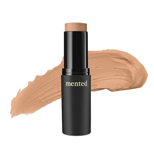 Mented Cosmetics Foundation Stick, Contour Stick, Or Concealer Stick for Medium Skin, Foundation for Black Women Makeup Stick, Dark Contour Stick, Stick Foundation Makeup Vegan and Cruelty Free, L10-Velvo Beauty