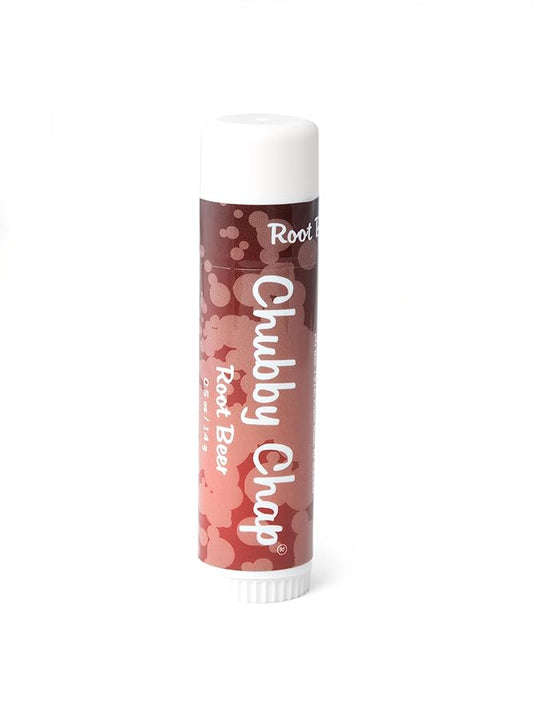 Chubby Chapstick - One (1x) Large Jumbo Chapstick Natural Chapstick - .5 Ounce Lip Balm (Rootbeer)-Velvo Beauty
