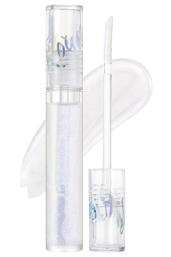 Rouge Star Glossy Lip Oil - Hydrating Lip Gloss - Non-Sticky Shine with Argan Oil & Vitamin - Deep Moisturization & Lip Softening 0.14 oz (Glossy Lip Oil)-Velvo Beauty