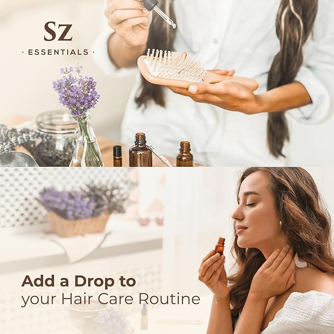 Grasse Lavender Essential Oil - France - Beautiful Floral Lavender Scent with Pine Notes - Lavandula stoechas - 100% Pure & Undiluted - Aromatherapy- Therapeutic Grade & Vegan 0.22 oz-Velvo Beauty