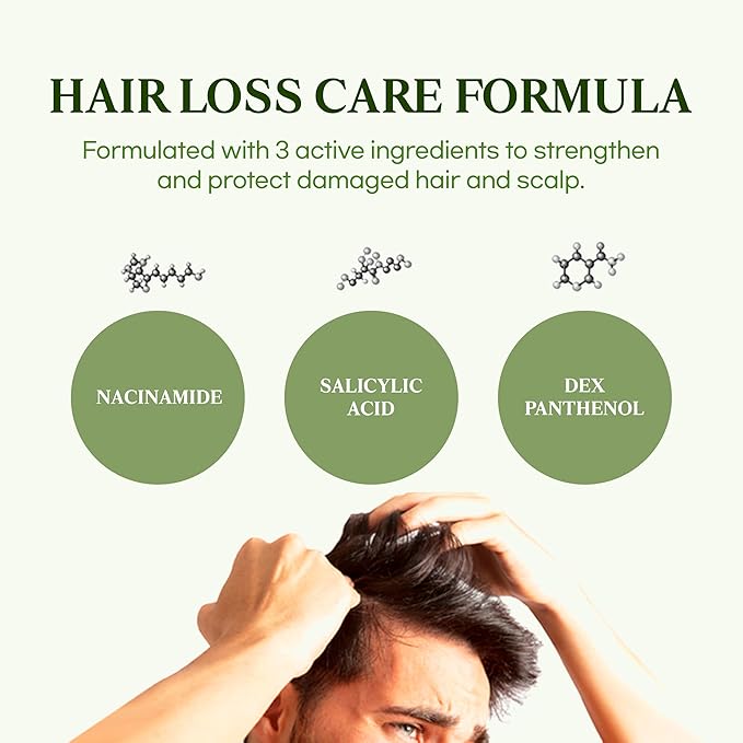 TS Natural All New TS Shampoo | Korean Shampoo for Sensitive Scalp | Hair & Scalp Care with Salicylic Acid and Natural Ingredients | Sulfate-Free Dandruff & Itchy Scalp Relief (16.9 Fl Oz / 500mL)-Velvo Beauty