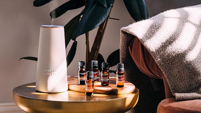 Aromatherapy Associates Rose Pure Essential Oil Blend. Premium Undiluted Blend to Uplift The Senses. Hand-Crafted with Rose, Geranium and Palmarosa (0.33 fl oz)-Velvo Beauty