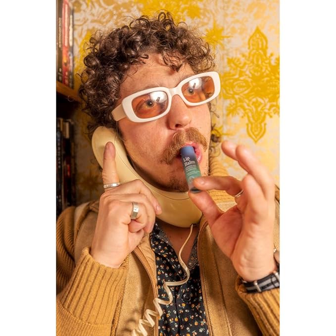 Vegan Lip & Eye Balm, Plant-Based Formula with Shea Butter, Jojoba Oil & Algae Extract for Skin Hydration & Protection, Sea Salt + Kelp Scent, 3-Pack-Velvo Beauty