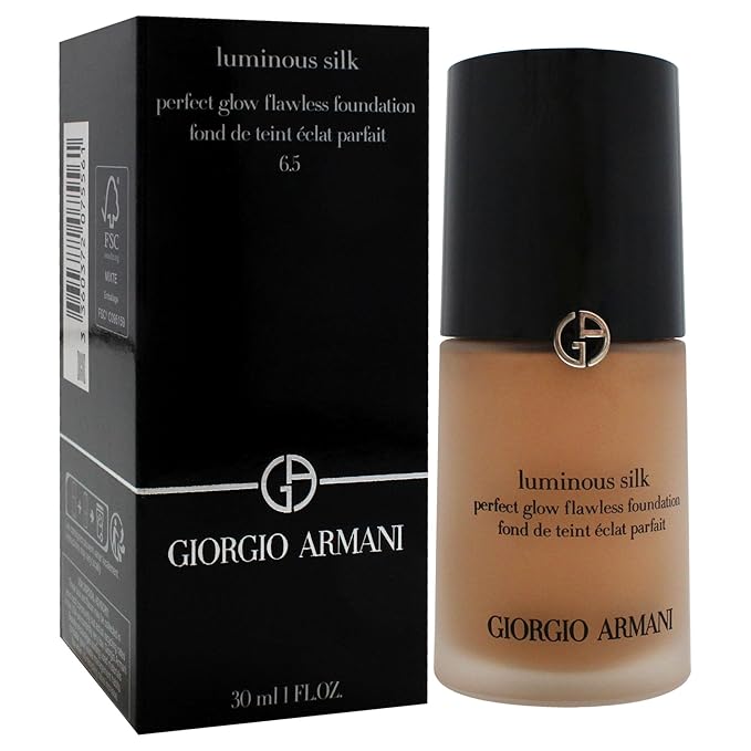 Luminous Silk Foundation - 6.5 Medium to Tan-Neutral by Giorgio Armani for Women - 1 oz Foundation-Velvo Beauty