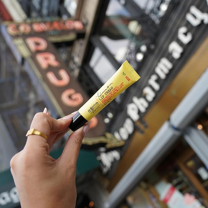 C.O. Bigelow Lemon Lip Cream Trio, Ultra-Emollient Formula with Shea Butter, 0.5 oz / 14g each, pack of 3-Velvo Beauty