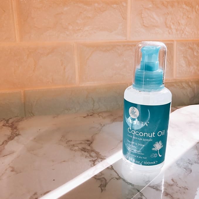 Luseta Hair Oil Hair Repair Serum Coconut Argan Marula Oil Sulfate Free Paraben Free (Coconut Oil)-Velvo Beauty