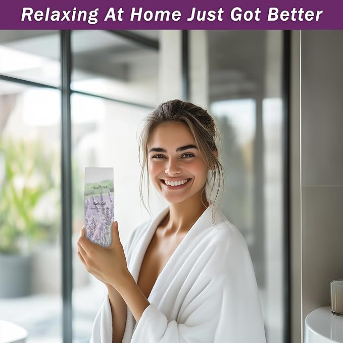 Spa Gift Baskets For Women - Luxury Bath Set With Lavender & Tea Tree Oil - Spa Kit Includes Body Wash, Bubble Bath, Lotion, Bath Salts, Body Scrub, Body Spray, Shower Puff, and Towel-Velvo Beauty