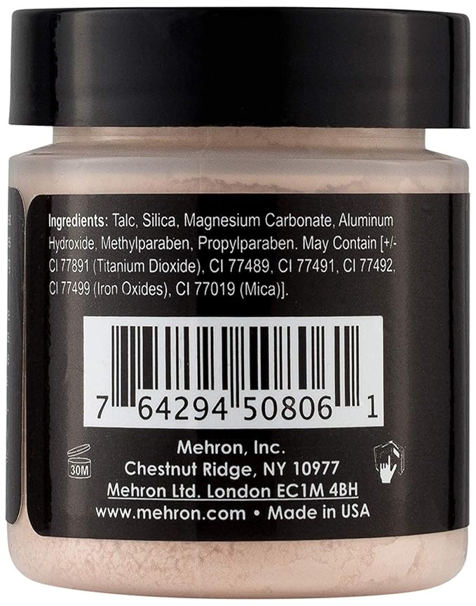 Mehron Ultrafine Setting Powder - Soft Beige 1 oz.-Velvo Beauty