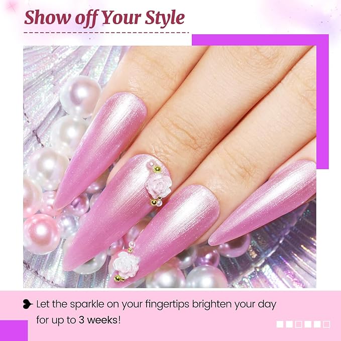 JODSONE 20 Glitter Color Gel Nail Polish Kit 3 Bottles of No Wipe Base Coat Glossy and Matte Top Coat Gel Polish Set High Shine Gorgeous-Velvo Beauty