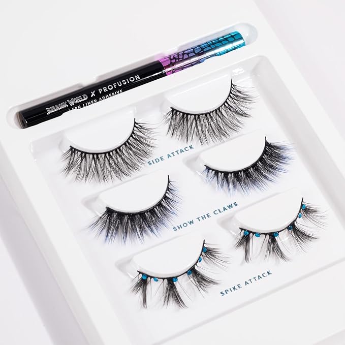 Jurassic World 3pc Lash Set Makeup Collection-Velvo Beauty