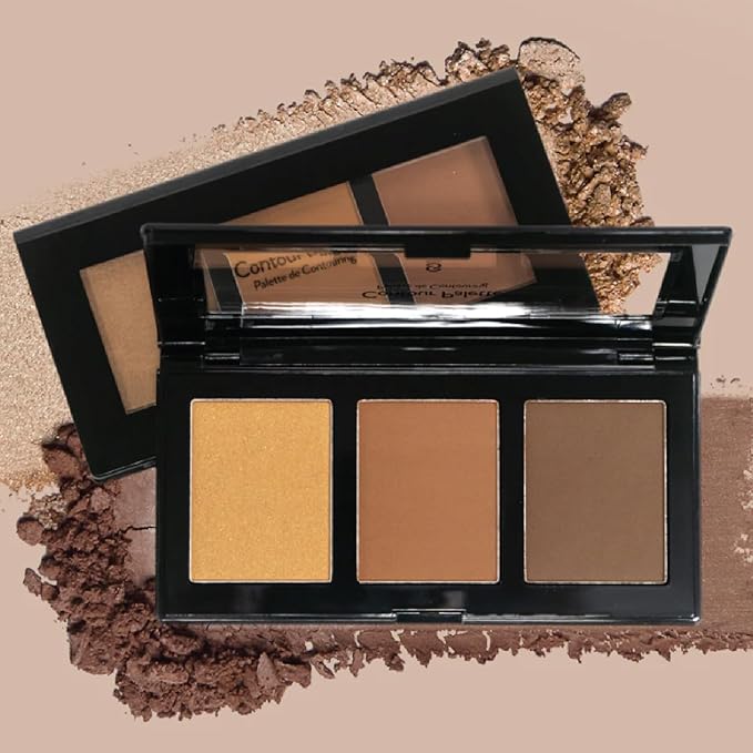 Sistar Shimmer Contour Palettes Define Natural Depth Lighten Darken Shading Bronzing And Highlighting-Velvo Beauty