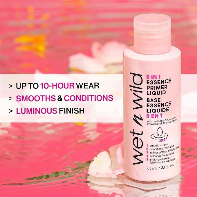 wet n wild 5 In 1 Essence Face Makeup Primer Liquid-Velvo Beauty