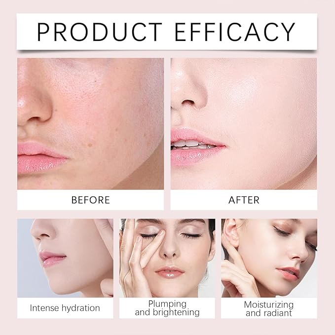 Retinol Collagen Face Mask – Korean Tightening Hydrogel Overnight Mask, Deep Moisturizing & Elasticity Boost, Long-Lasting Hydration & Brightening Skin (Deep Hydrating Mask)-Velvo Beauty