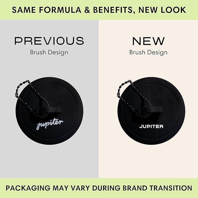 Jupiter Exfoliator Brush for Removing Dandruff and Build-Up, Detangling Scrubber for Wet or Dry Hair, Supports Circulation and Growth, Suitable for All Hair Types, Black-Velvo Beauty