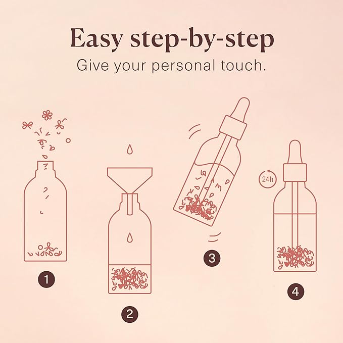 DIY Body Oil Set for Hair, Body & Bath | Includes Almond Oil, Cedar Wood, Orange Peel, Lavender | Gift Idea for Women | Anniversary & Birthday Gift for Her-Velvo Beauty