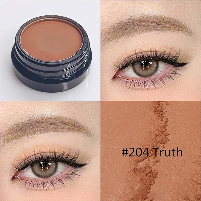 Erinde Single Brown Matte Eyeshadow Palette, High Pigment, High Pigment, Long Lasting, Intense Color, Neutral Nudes Eye Shadow Powder Palette-Velvo Beauty