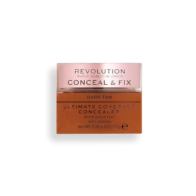 Rev Conceal and Fix Ultimate Coverage Concealer DARK TAN-Velvo Beauty