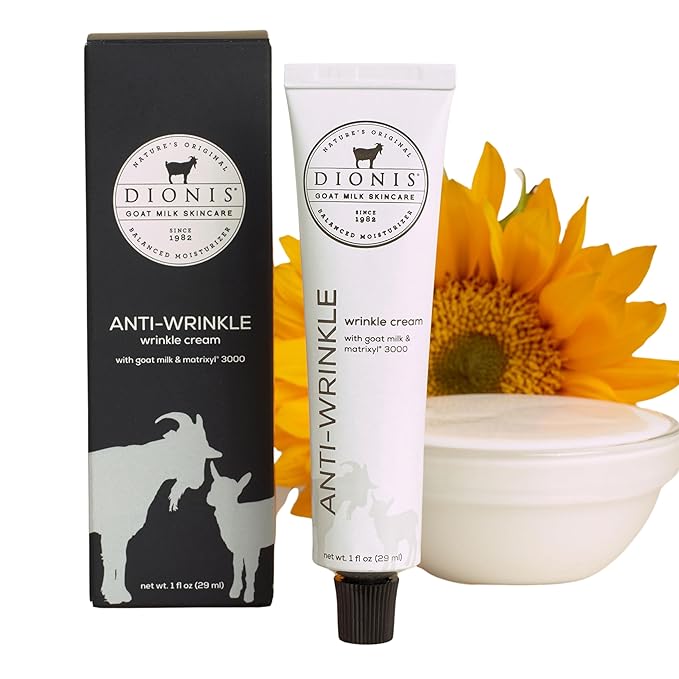 Dionis Goat Milk Skincare 1 fl oz Anti-Wrinkle Cream - Cruelty Free, Paraben Free, For All Skin Types-Velvo Beauty