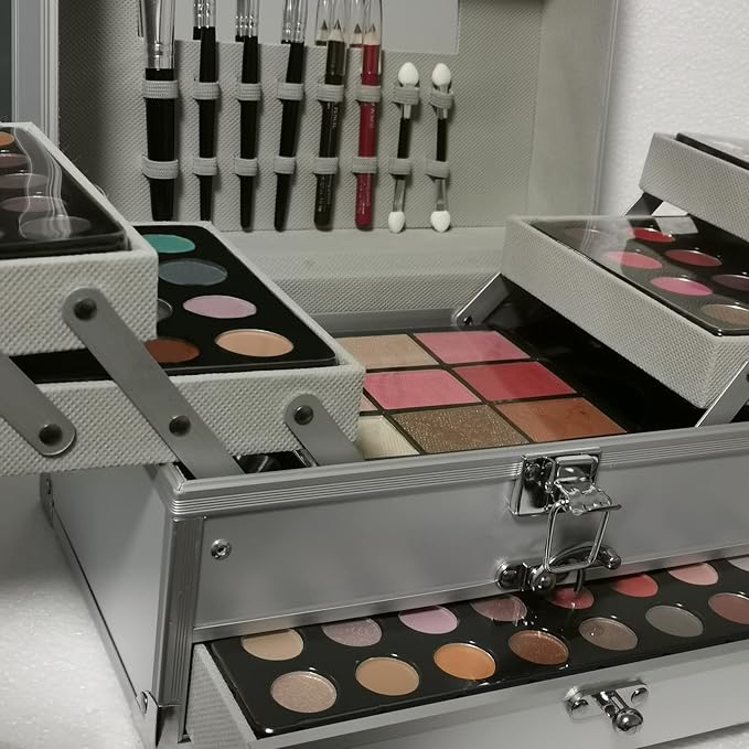 118 Colors Makeup Kit All-in-one Makeup Set, Cosmetic-Gift for Women -Include Makeup Brush Set, Eyeshadow Palette, Brow Powder, Eyebrow Pencil, Lip brush -(Multicolor 101)-Velvo Beauty