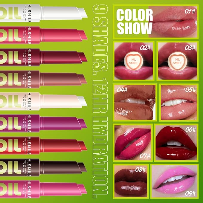 3 Colors Slick Click Lip Balm Set Hydrating Jelly Lipstick Tinted Lip Stain Lip Gloss, Moisturizing, Lightweight, Buildable, Pigmented Vegan Lip Balm, Glossy Lip Makeup for Girls (B)-Velvo Beauty