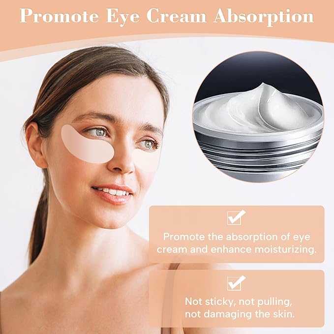 Reusable Silicone Eye Patches Mask Reduce Dark Circles Puffiness & Tired Eyes - 2 Refills Reusable Under Eye Patches for Adults Skincare Eye Treatment-Velvo Beauty