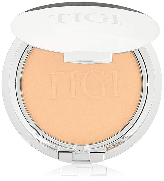 TIGI Cosmetics Powder Foundation, Pure, 0.37 Ounce-Velvo Beauty