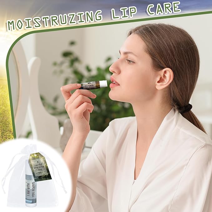 50 Sets Lip Balms Christian Gifts for Women Religious Scripture Bible Verse Inspirational Motivational Small Thank You Gifts for Church Sunday School Vanilla Flavor-Velvo Beauty