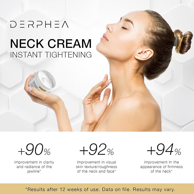 Neck Tightening Cream, Neck Firming Cream For Tightening and Firming, Fine lines, Loose & Sagging On Face, Decollete & Other Skin Areas - 1.7 OZ-Velvo Beauty