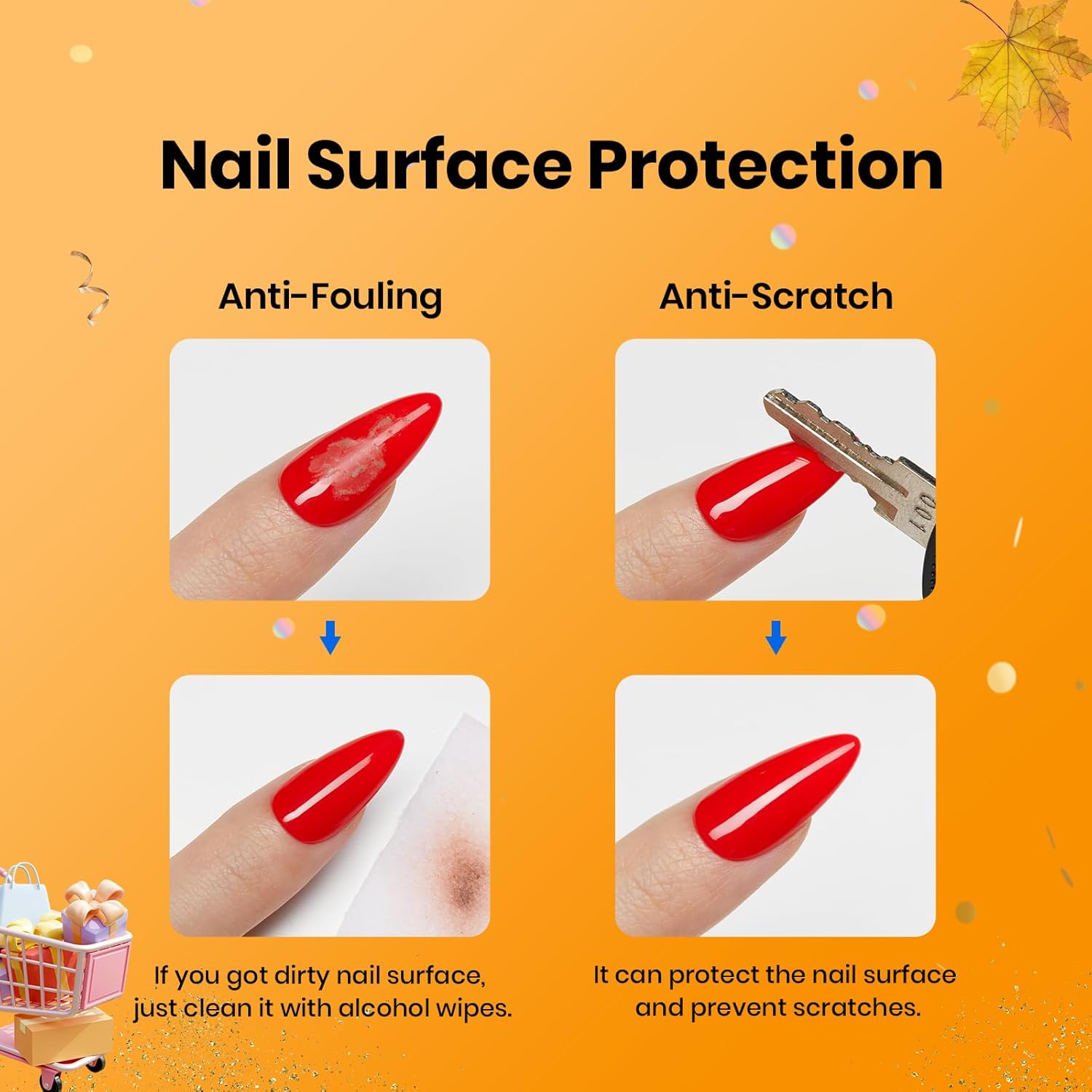 Beetles 2 Pcs 15ml No Wipe Gel Top Coat and Base Coat Set - Shine Finish and Long Lasting, Soak Off LED Nail Lamp Gel Base Top Coat Finish Nail Art Design Manicure Gifts for Women-Velvo Beauty