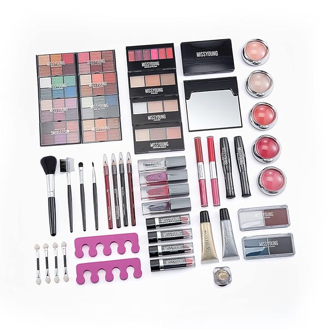 102 Colors Professional make up set, All in one makeup kit for women full kit, Cosmetics teenagers, Makeup palette-Velvo Beauty