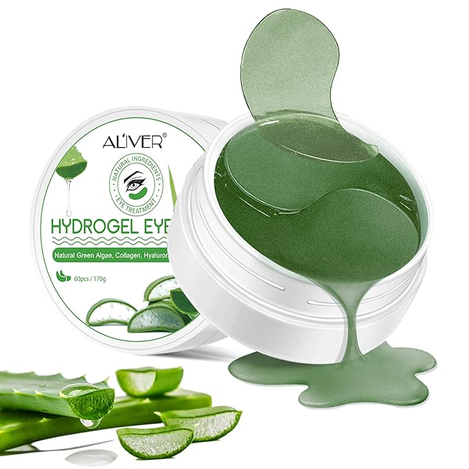 Under Eye Patches -30 Pairs, Collagen Eye Mask for Dark Circles, Puffy Eyes, Wrinkles Treatment, Aloe Eye Bags with Hyaluronic Acid and Collagen, Moisturizing & Anti-Aging-Velvo Beauty