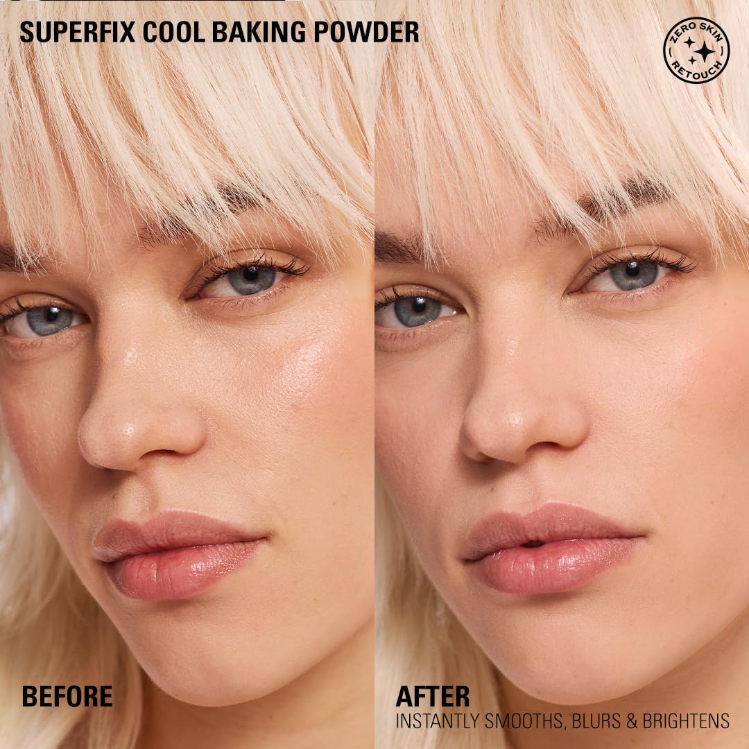 Revolution Beauty London, Hydra Cool Cooling Loose Baking Powder, Makeup Setting Powder for Hydrating Skin, Enriched with Hyaluronic Acid, Vegan & Cruelty-Free, 1.05 oz-Velvo Beauty