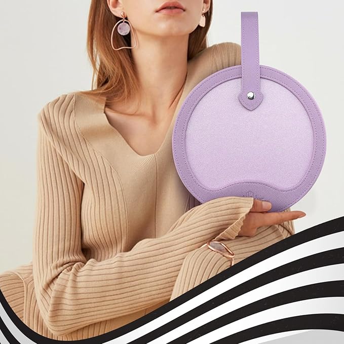 Color Nymph All In One Makeup Kit For Teens With Portable Cosmetics Bag, Multiple Makeups For Begginers As New Year,Birthday Gift Included 38-Colors Eyeshadows Lipglosses Brushes (Purple)-Velvo Beauty