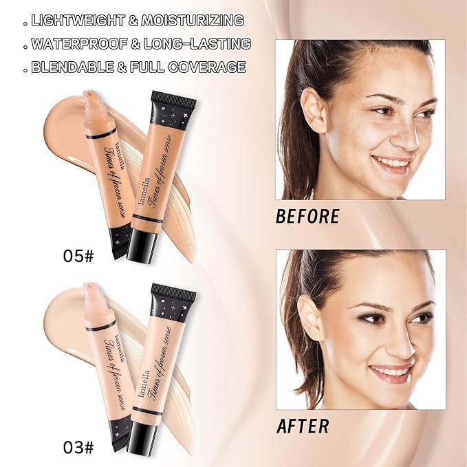 Makeup Kit For Girls Teens Women, Makeup Set, Makeup Present,Includes Eyeshadow Palette, Foundation, Eyebrow Pencil, Eyeliner, Lip Gloss, Counter Stick, Makeup Brush Set Bag & Sponge-Velvo Beauty