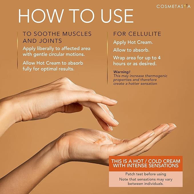 Cellulite Massage Oil, Gel & Mitt - Natural Hot Cream Massage Gel, Oil & Massager - Firm, Tone, Tighten & Moisturize Skin. Soothes Muscles (8.8 oz.)-Velvo Beauty