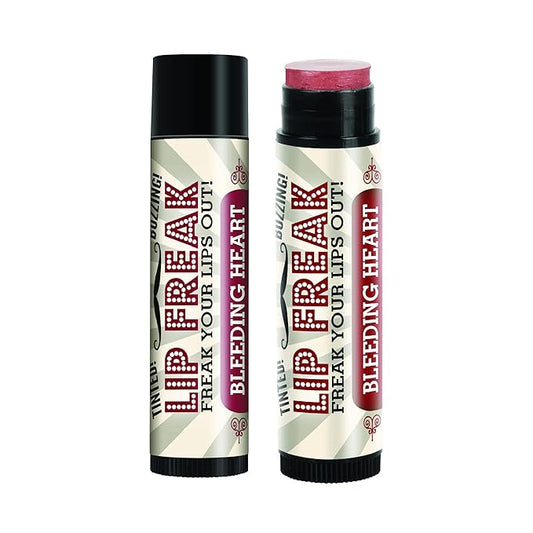 Doctor Lip Bang's BUZZING Lip Balm | Lip Freak| 100% All Natural | Cruelty Free | Bleeding Heart | 2 Pack-Velvo Beauty