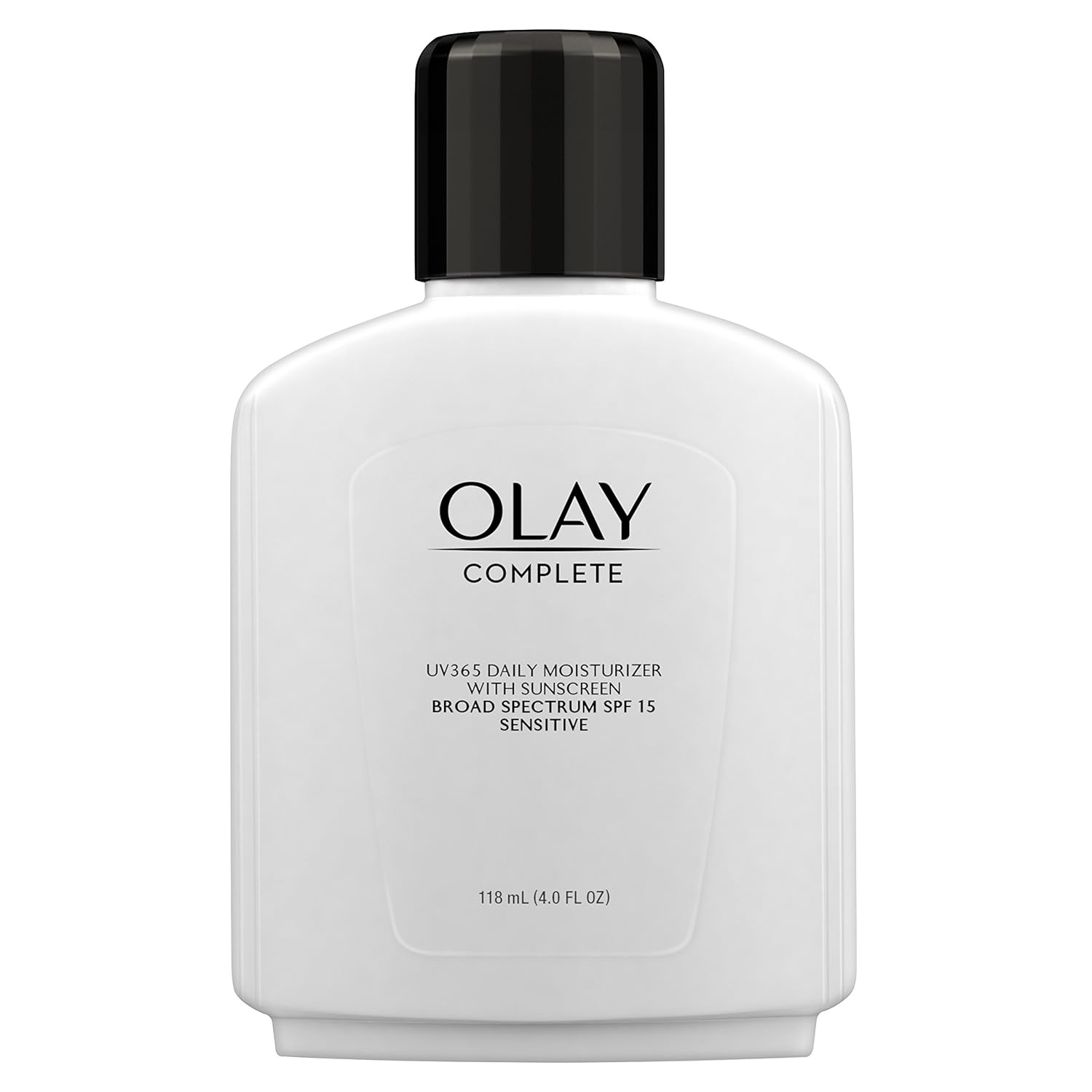 Olay Face Moisturizer, Complete All Day Moisturizer With Sunscreen Broad Spectrum SPF 15 - Sensitive, 4 fl. Oz, 1 unit-Velvo Beauty