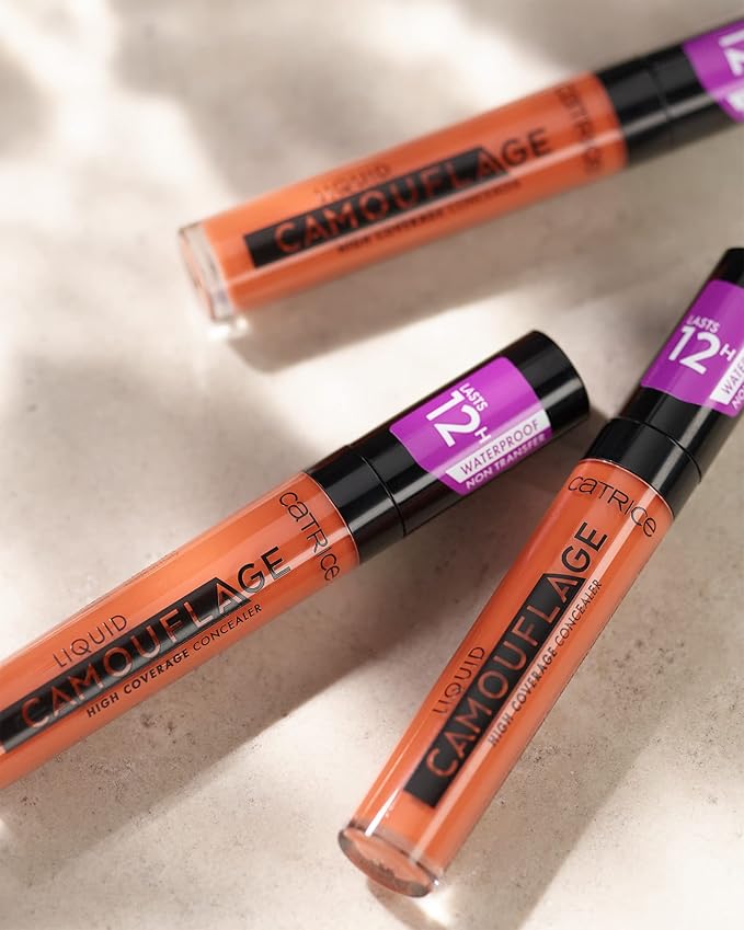 Catrice | Liquid Camouflage High Coverage Concealer | Ultra Long Lasting Concealer | Oil & Paraben Free | Cruelty Free (400 | Peach)-Velvo Beauty
