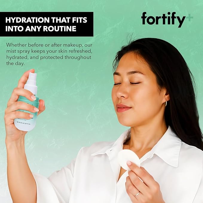 Face Mist Hydrating Spray - Hyaluronic Acid & Aloe - Dermatologist Tested, Cleansing Spray Travel Size Capsule - Fragrance-Free, Cruelty-Free - All Skin Types - Made in Korea - 2.87Oz-Velvo Beauty
