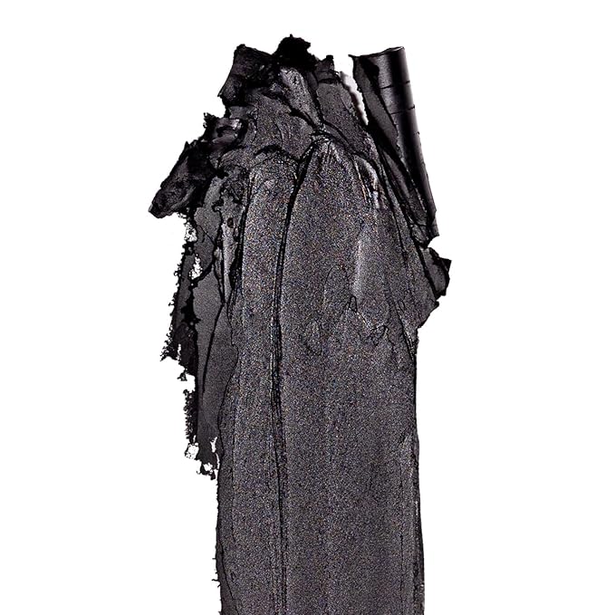 Palladio Waterproof Eyeshadow Stick with Blending Sponge, Long Lasting & Effortless Application, Smudge Free & Crease Proof Formula, Matte & Shimmer Shades, Buildable Eye Shadow (Matte Black)-Velvo Beauty