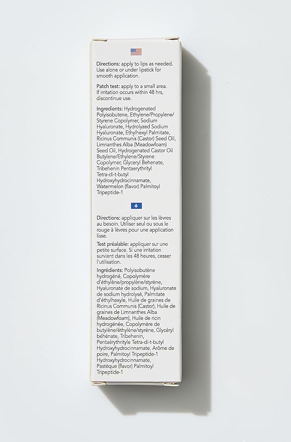 Alfie Hyaluronic Acid Lip Booster -Watermelon Flavor -15ml/0.5 Fl. Oz -Peptide Lip Treatment -Lip Plumper & Filler -Lip Serum & Moisturizer -Lip Volume Hydrating Treatment -Vegan Friendly, Non-Toxic-Velvo Beauty