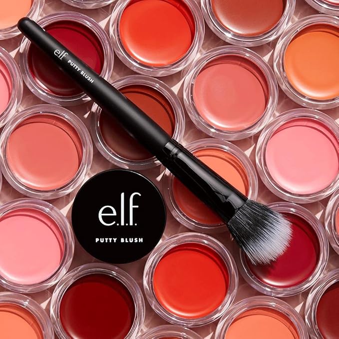 e.l.f. Putty Blush, Creamy & Ultra Pigmented Formula, Lightweight, Buildable Formula, Infused with Argan Oil & Vitamin E, Vegan & Cruelty-Free, Turks and Caicos-Velvo Beauty