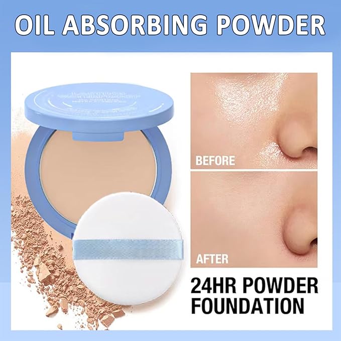 Maycheer Face Powder, Maycheer Lasting Waterproof Face Powder - Oil Absorbing Powder for Face, Lasting and Waterproof (05# SOF THONEY, 0.35 Ounce)-Velvo Beauty