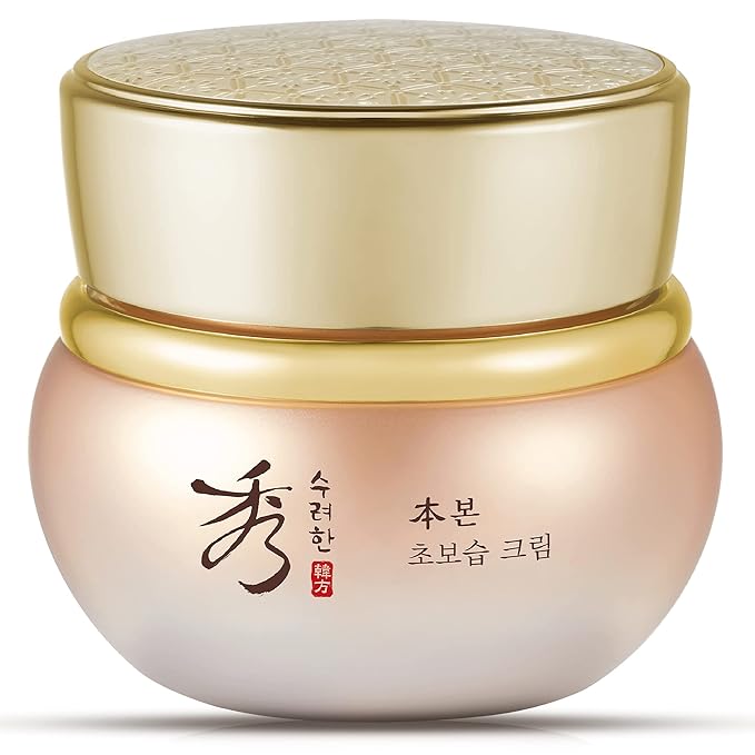Sooryehan BON Extra Moisture Cream (1.7fl oz) - Premium Skin Moisturizer for Skin Barrier Night Repair, Red Ginseng | Korean Skincare-Velvo Beauty