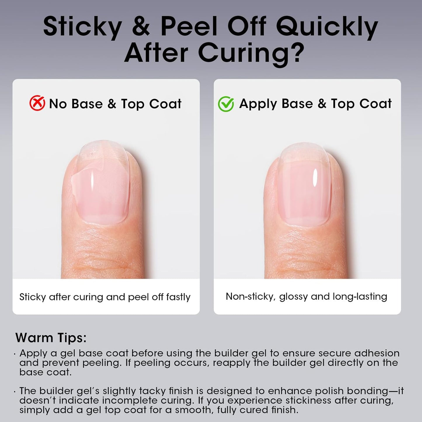 Gellen Salon-Grade Builder Gel for Nails, 5 in 1 Hema Free Clear Builder Gel for Nail Apex Strengthener 20ml Clear Builder GelNail Polish in Upgraded Bottle U V Cured for Home DIY-Velvo Beauty