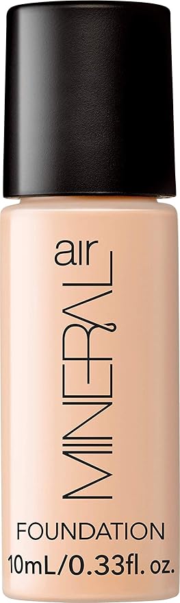 Mineral Air Four-in-One Foundation for Mineral Air Mist Device—Color, 10 ml, Travel Size - Porcelain-Velvo Beauty