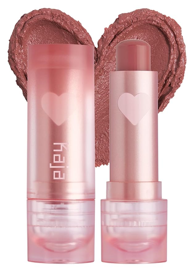Kaja Love Blur Lip Balm - 06 Affection | Soft & Comfort Semi-Matte Blurring Daily Color Lip Balm | Shea Butter, Avocado Oil, Citrus Unshiu Peel Extract, Vitamin E Infused |4g / 0.14oz.-Velvo Beauty
