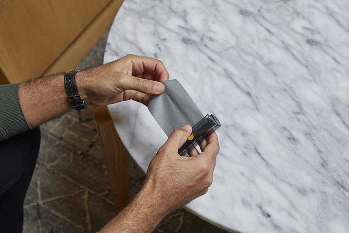 I Bamboo Charcoal No Shine Sheets I Oil Blotting Paper to Instantly Neutralize and Absorb Excess Shine on Face and Scalp I Refillable Compact Dispenser Face Care-Velvo Beauty